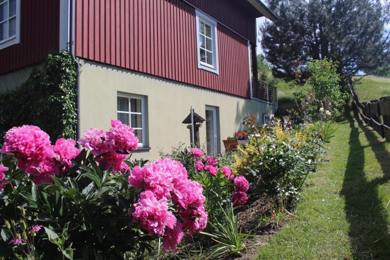 Basislager Hohnstein - Familie Loesel Apartment Ehrenberg  ภายนอก รูปภาพ